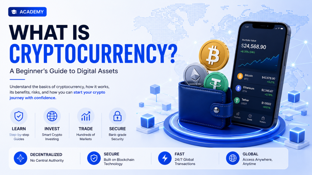 What Is Cryptocurrency? A Beginner’s Guide to Digital Assets